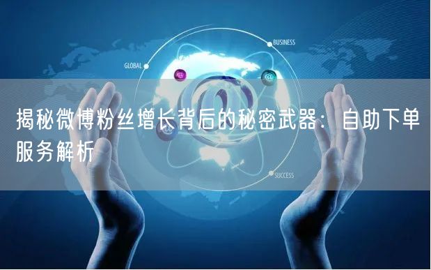 揭秘微博粉丝增长背后的秘密武器：自助下单服务解析
