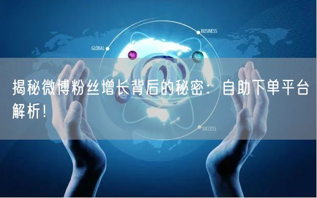 揭秘微博粉丝增长背后的秘密：自助下单平台解析！