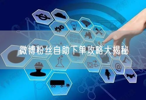微博粉丝自助下单攻略大揭秘