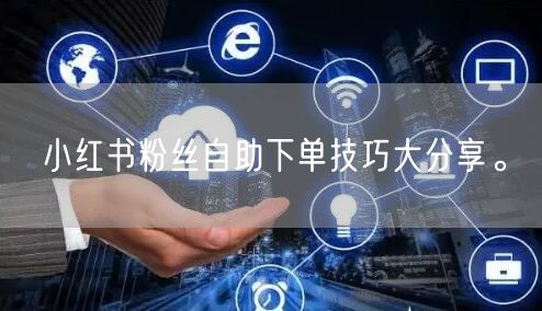 小红书粉丝自助下单技巧大分享。