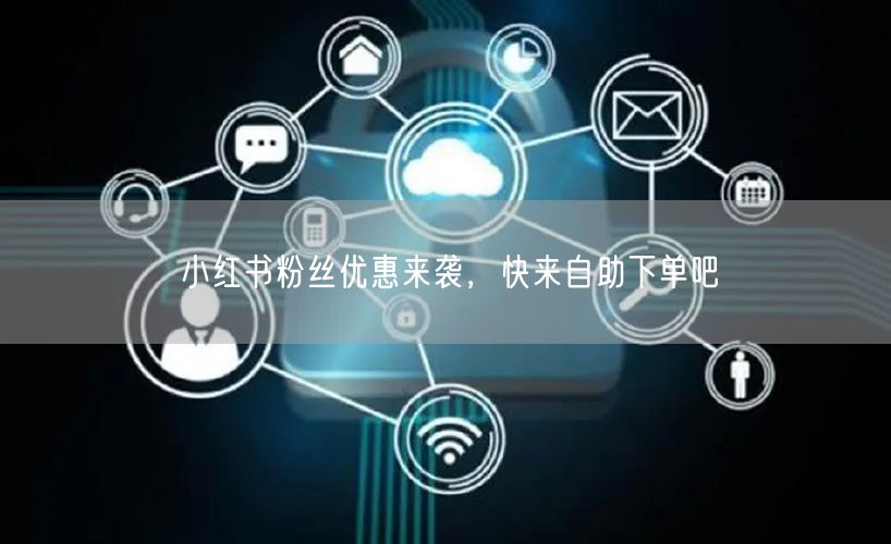 小红书粉丝优惠来袭，快来自助下单吧