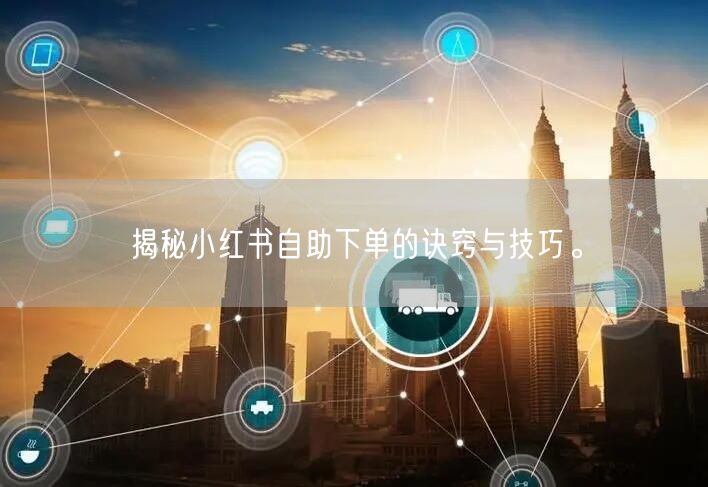 揭秘小红书自助下单的诀窍与技巧。