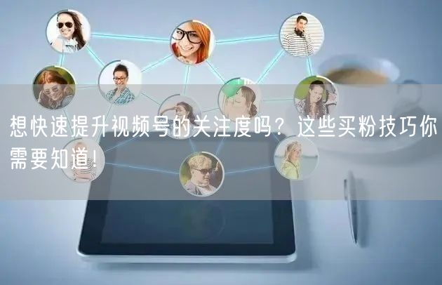 想快速提升视频号的关注度吗？这些买粉技巧你需要知道！