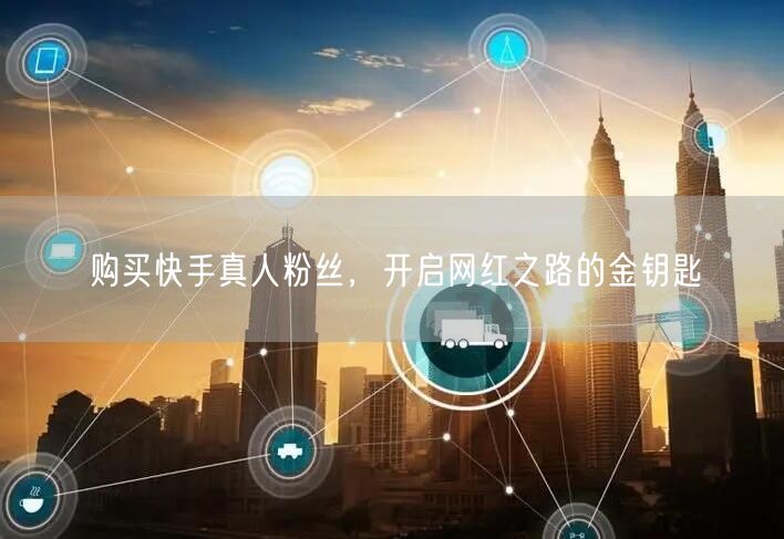 购买快手真人粉丝，开启网红之路的金钥匙