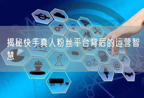 揭秘快手真人粉丝平台背后的运营智慧