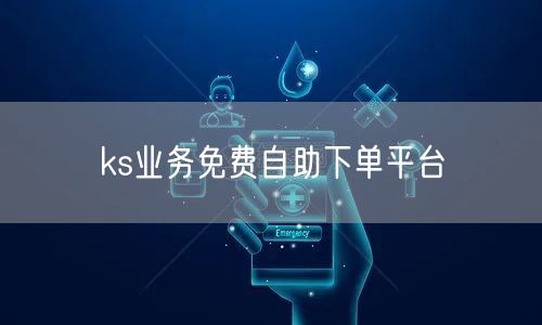 ks业务免费自助下单平台